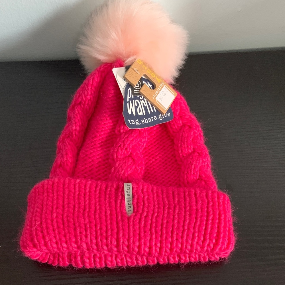 Pink Turtlefur Youth Hat